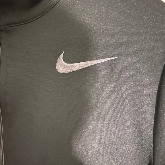 Nike Black and Grey Athletic Zip Up Size Small - Picture 2 of 5